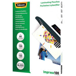 Fellowes® Laminierfolie Impress 100 210 x 297 mm (B x H) DIN A4
