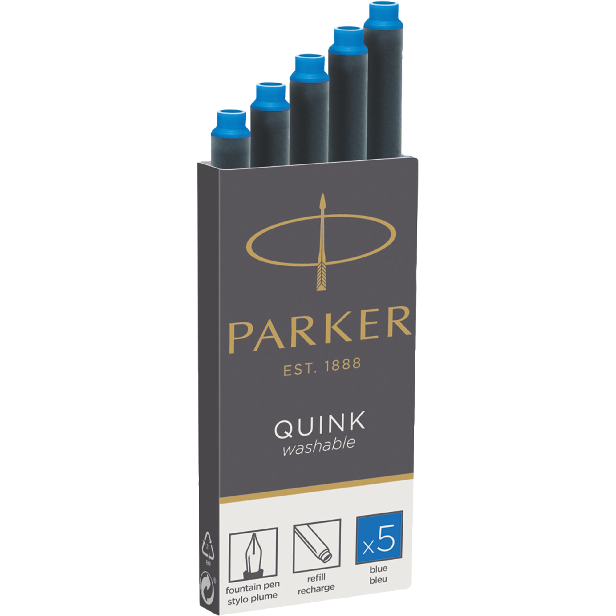 Parker Tintenpatrone QUINK löschbar - Wiepa Bürofachpartner