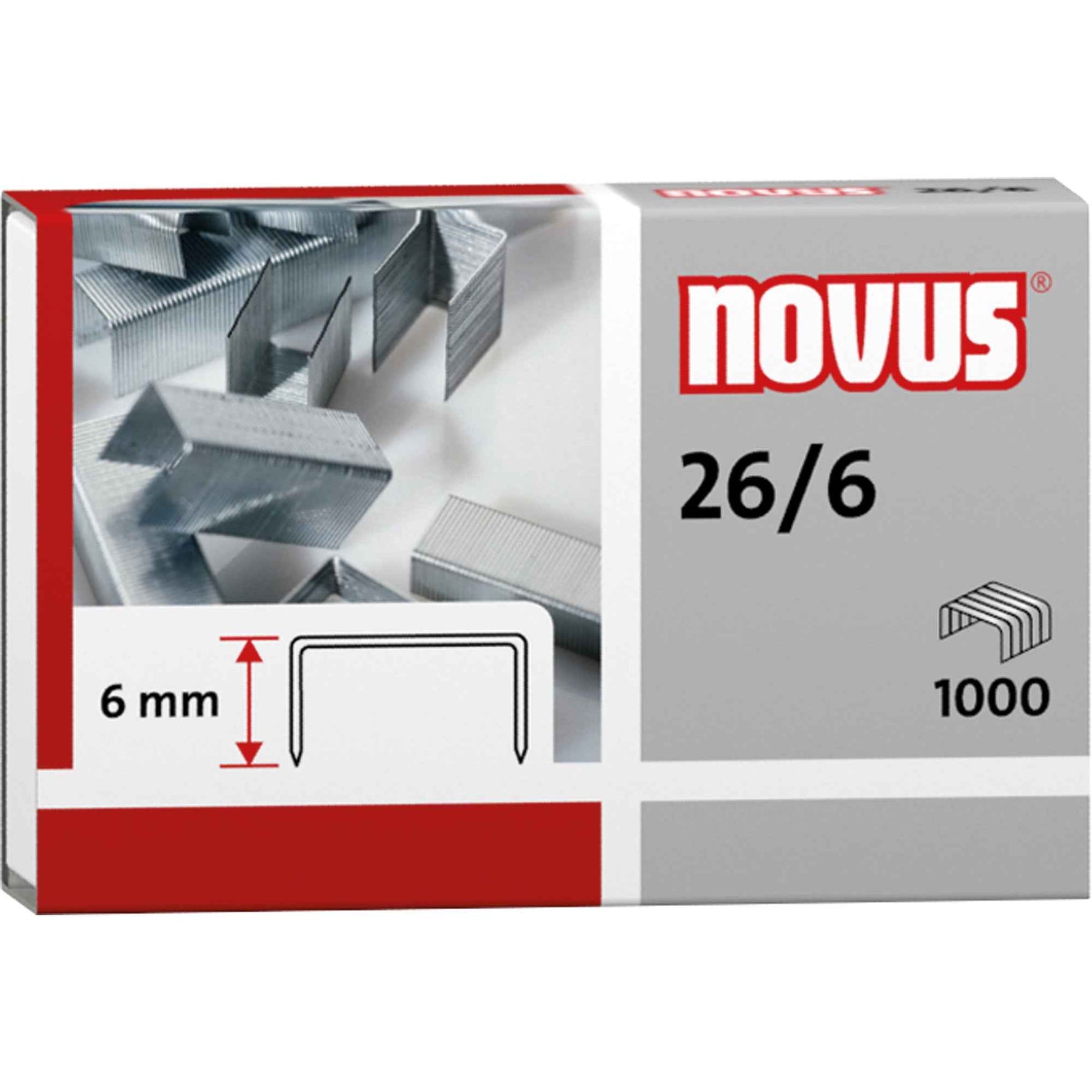 NOVUS Heftklammer 26/6