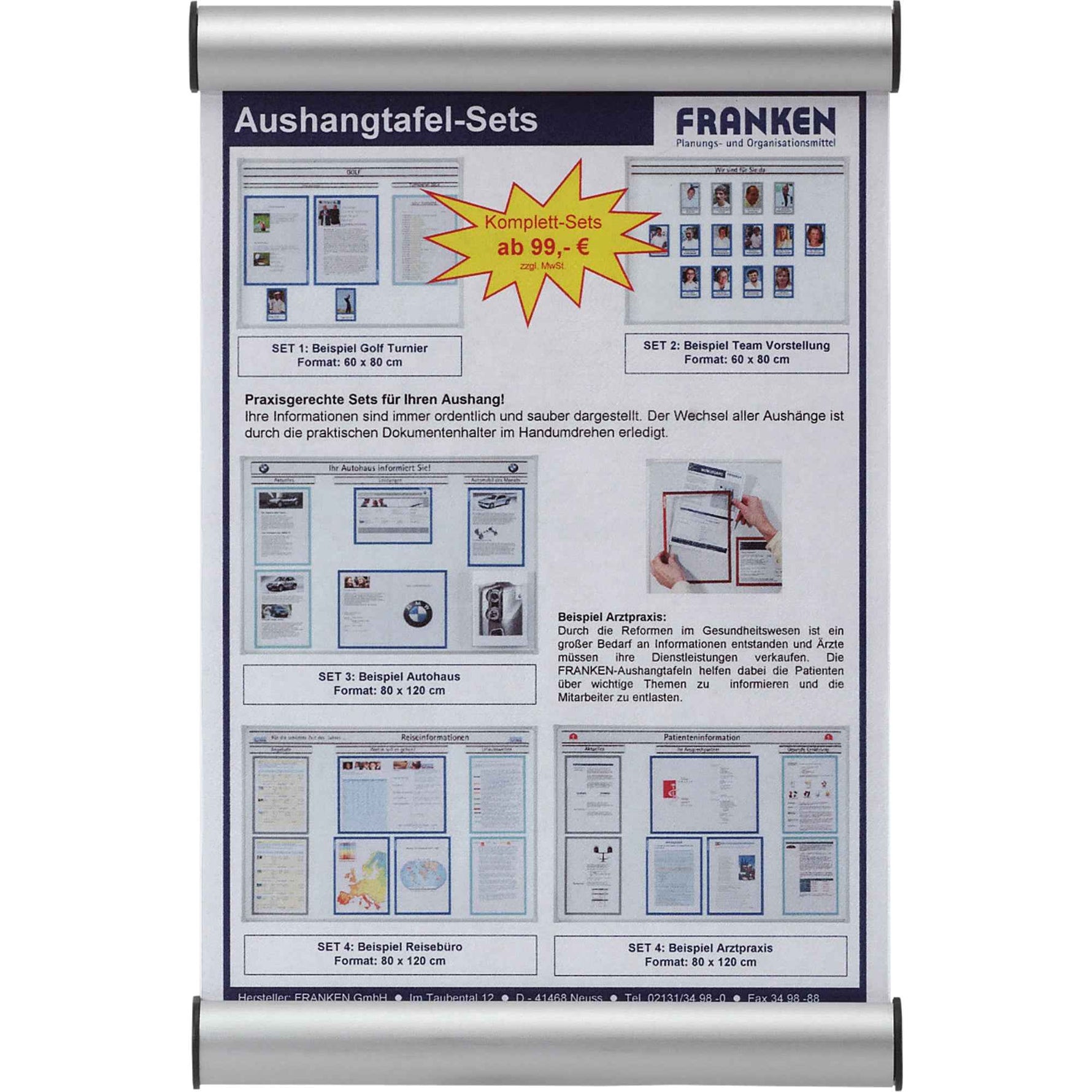 FRANKEN Türschild Clip