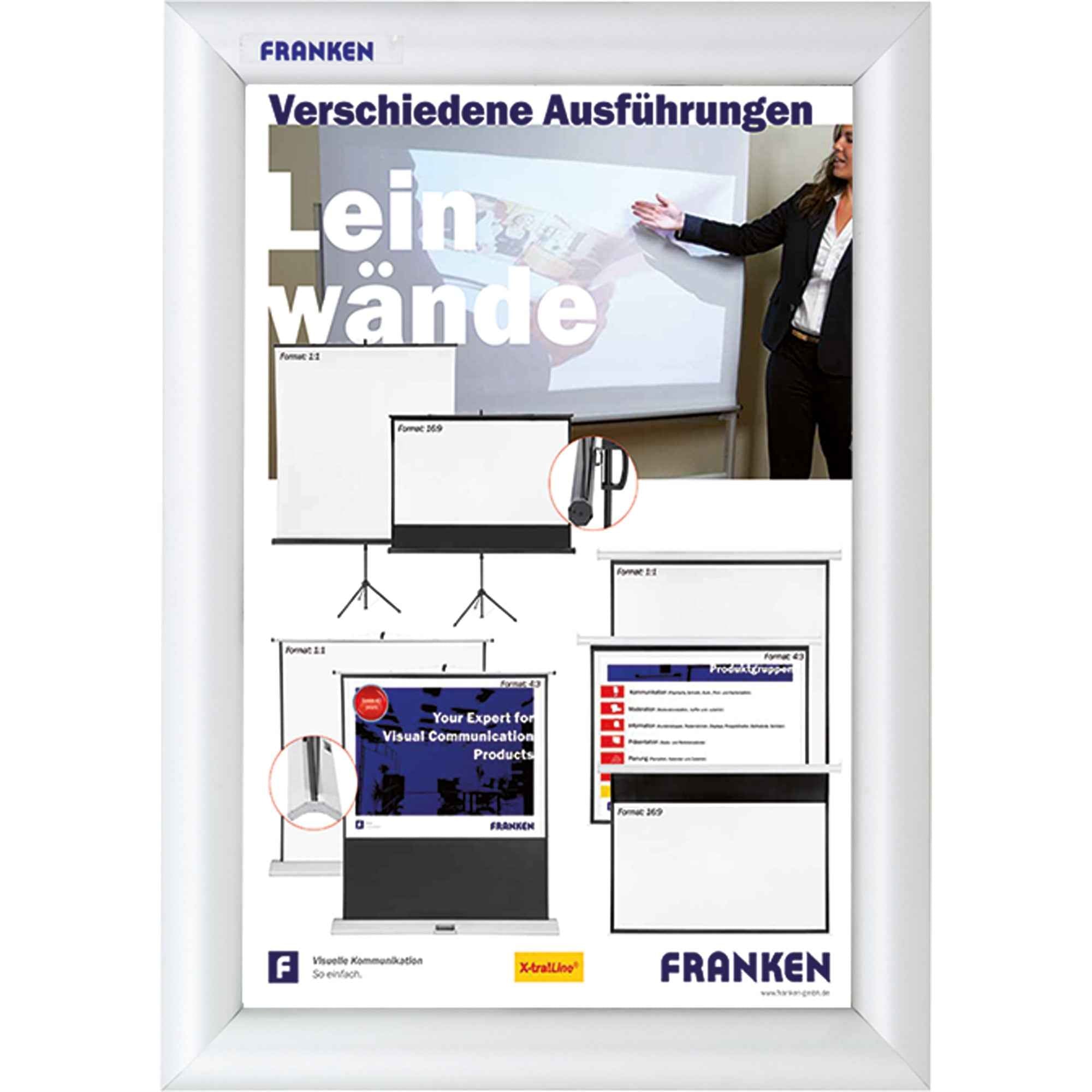 FRANKEN Bilderwechselrahmen Security Feuerfest DIN A4