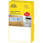 Avery Zweckform Frankieretikett Doppel-Etikett 163 x 43 mm (B x H)
