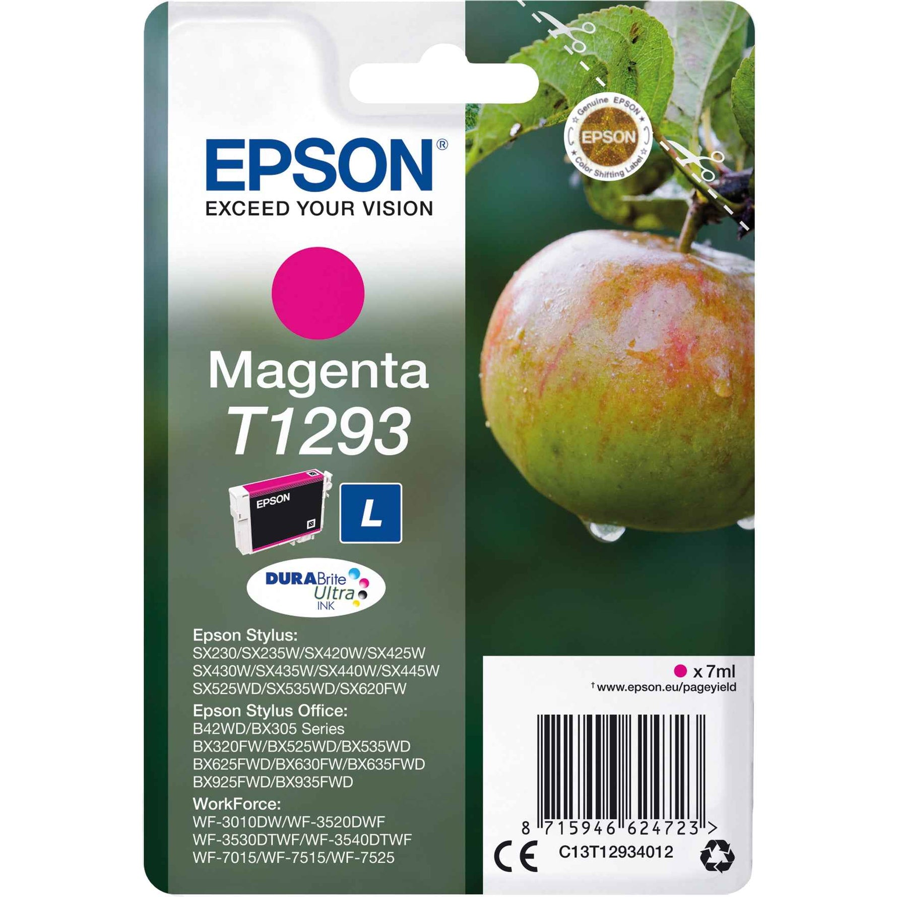 Epson Tintenpatrone T1293 magenta