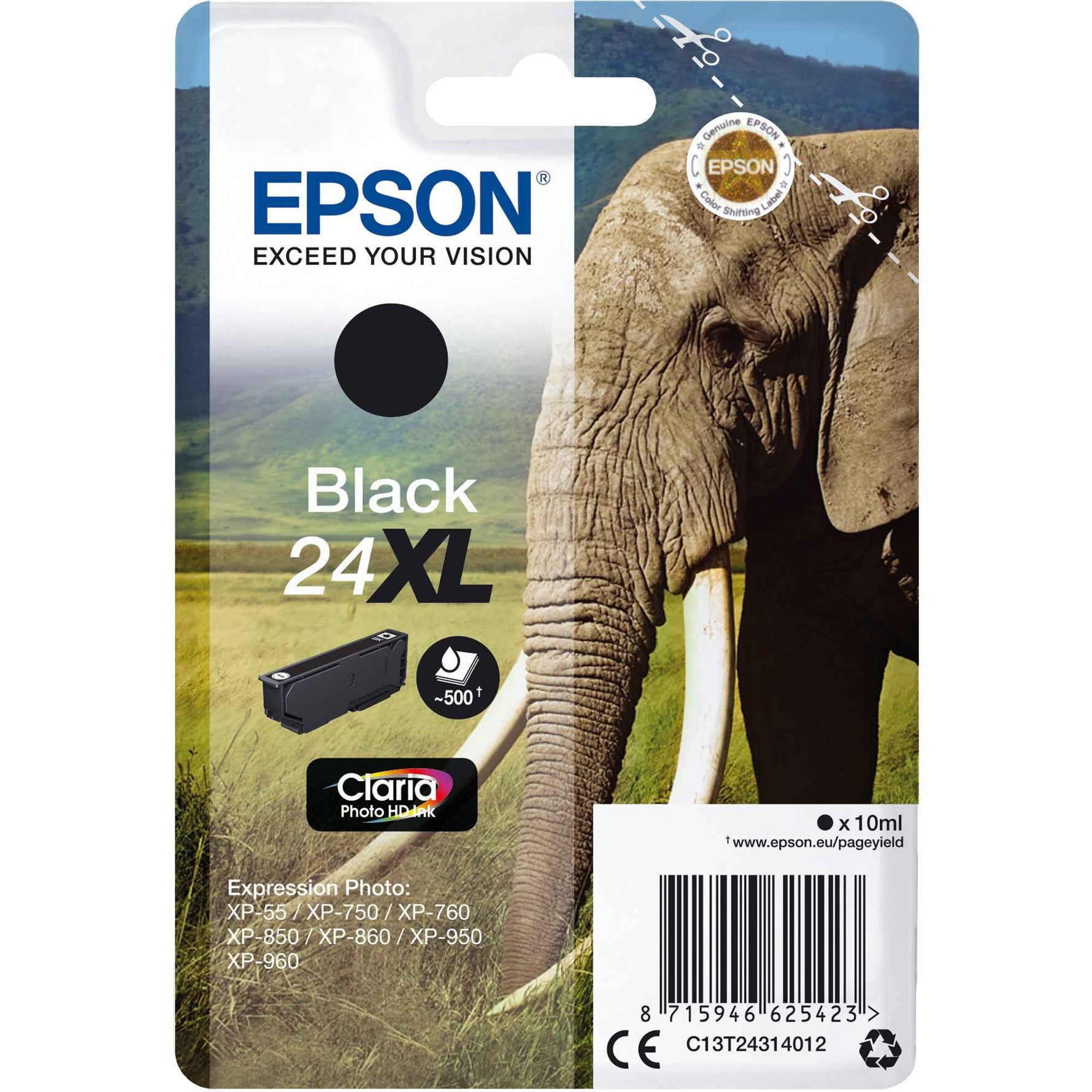 Epson Tintenpatrone 24XL schwarz