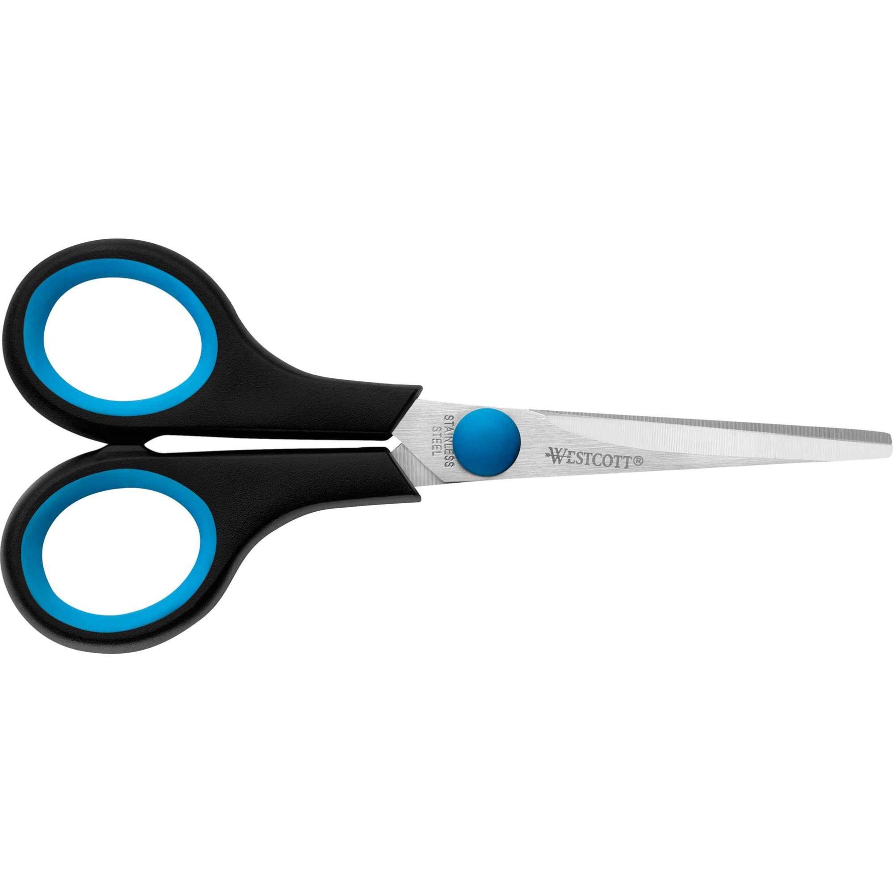 Westcott Universalschere Easy Grip gerade, symmetrisch 140 mm Linkshänder