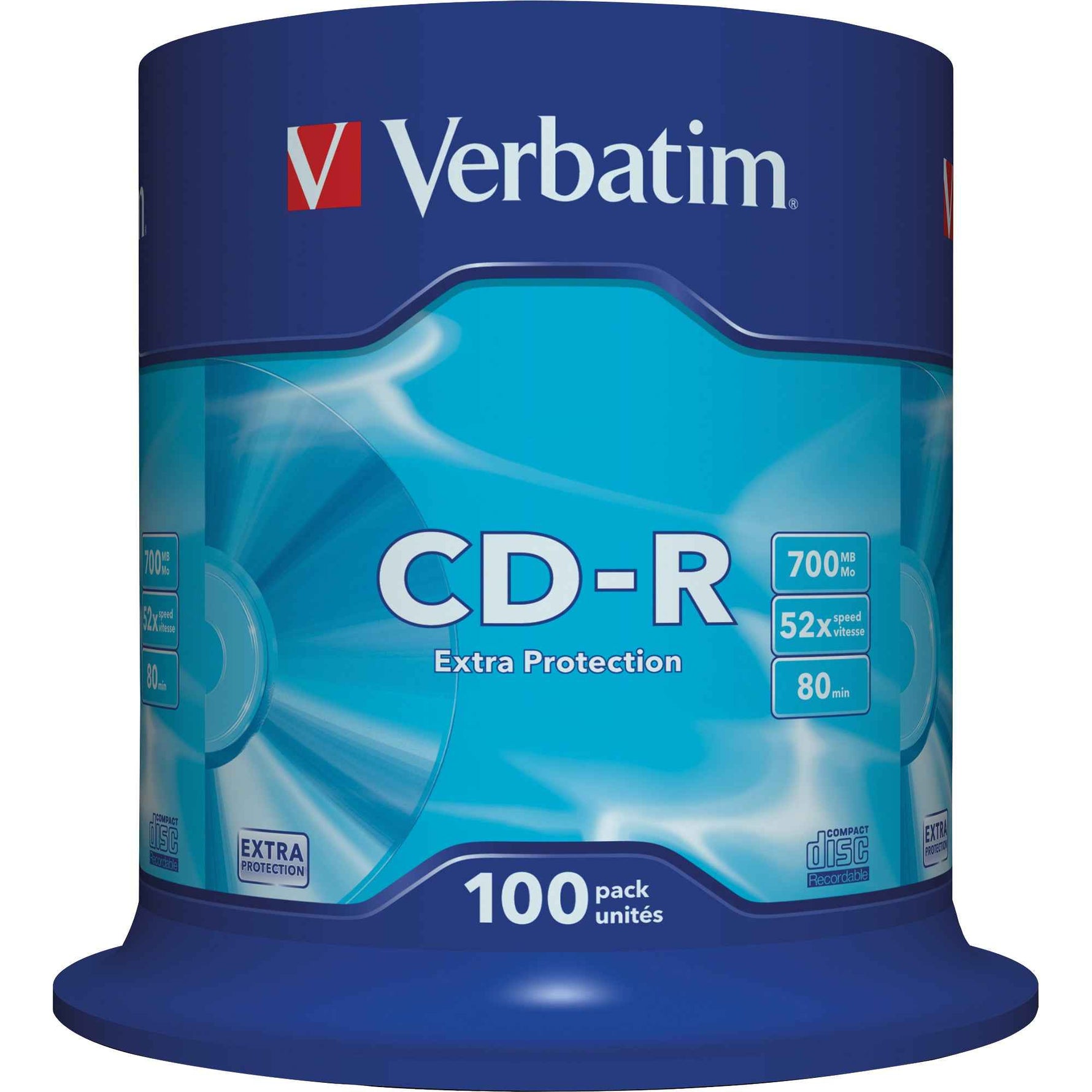 Verbatim CD-R Spindel 100 St./Pack.