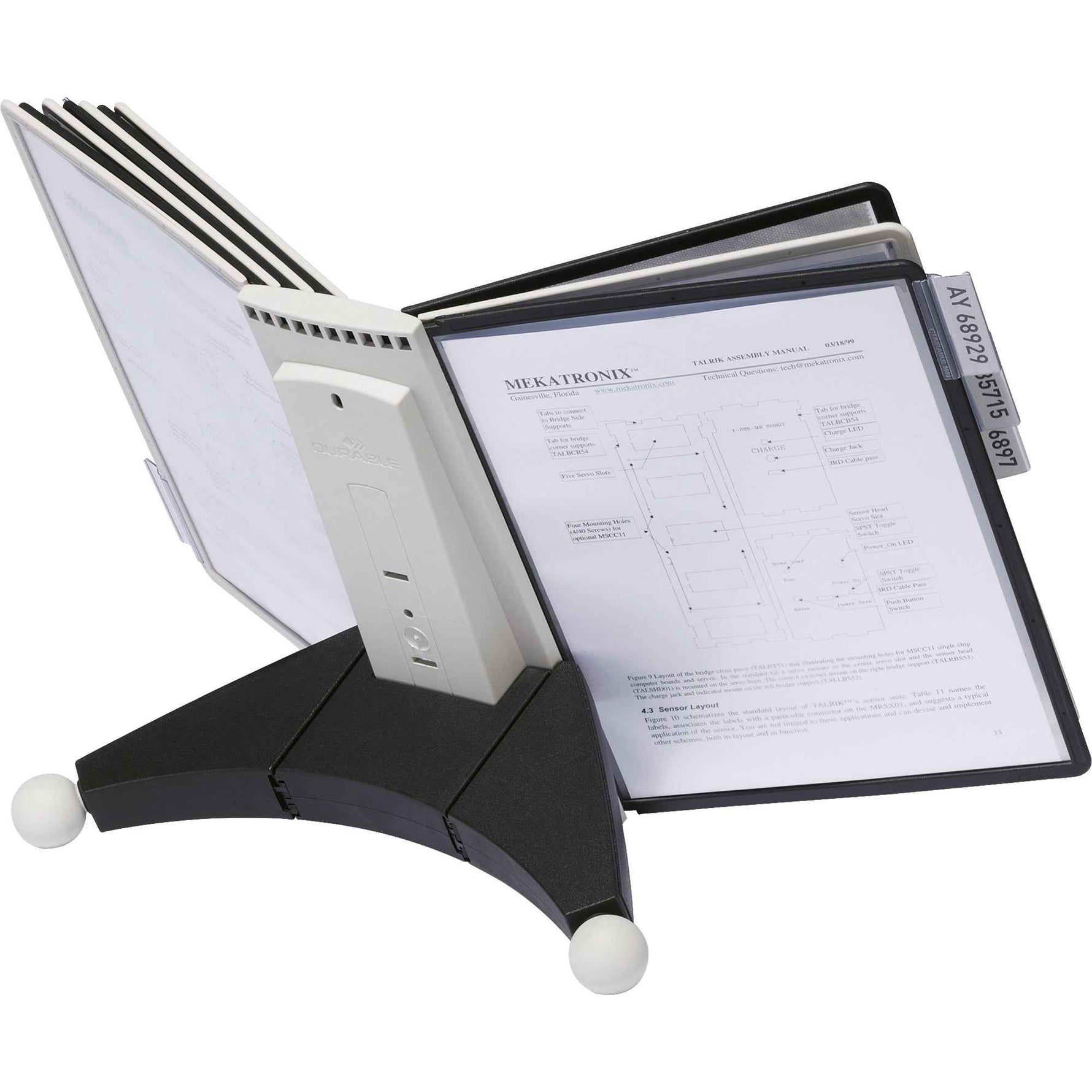 DURABLE Sichttafelständer SHERPA® TABLE 10
