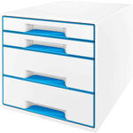 Leitz Schubladenbox WOW CUBE 4 Schubladen