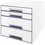 Leitz Schubladenbox WOW CUBE 4 Schubladen