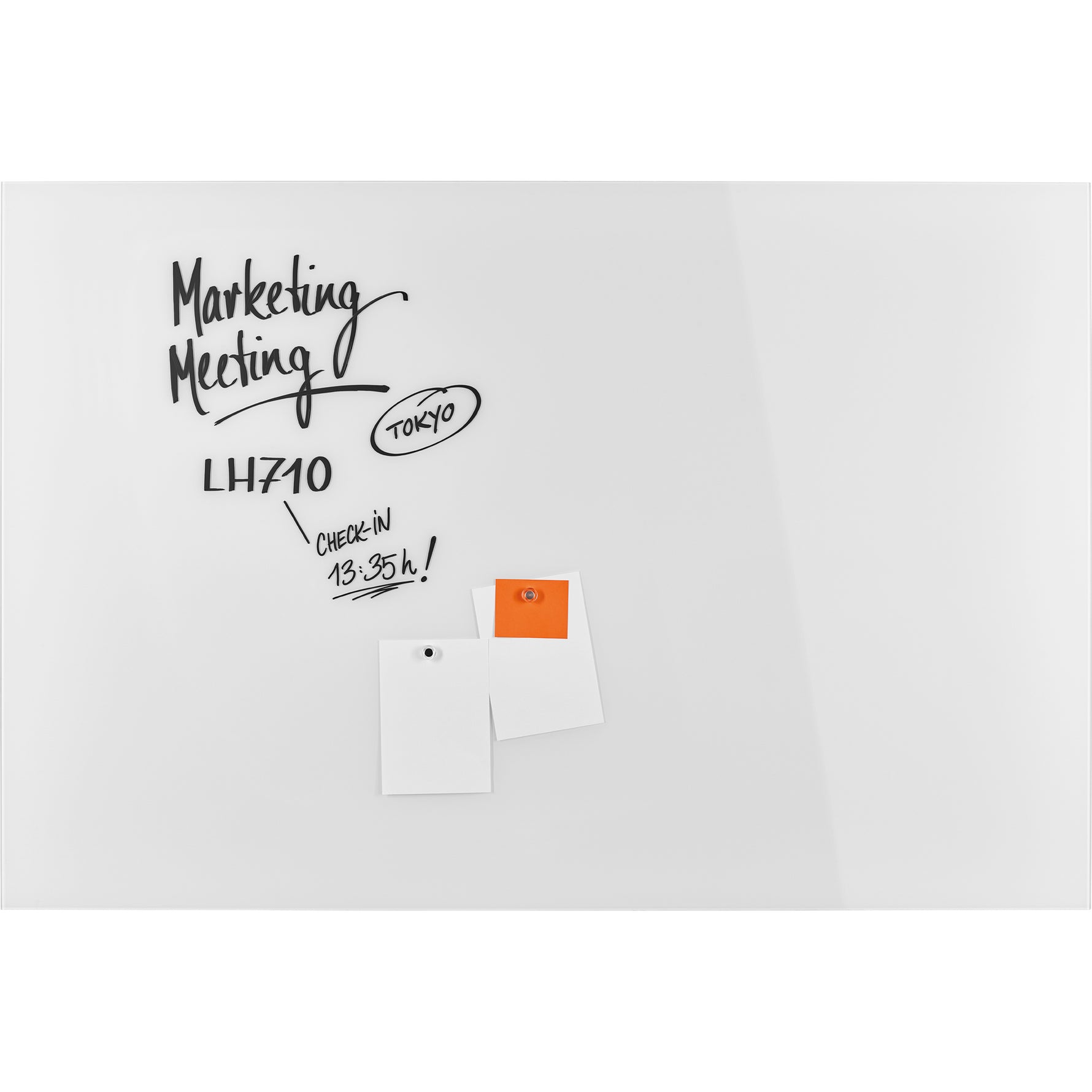 magnetoplan® Glasboard Design brillantweiß - Wiepa Bürofachpartner