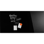magnetoplan® Glasboard Design tiefschwarz - Wiepa Bürofachpartner