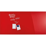 magnetoplan® Glasboard Design intensivrot - Wiepa Bürofachpartner