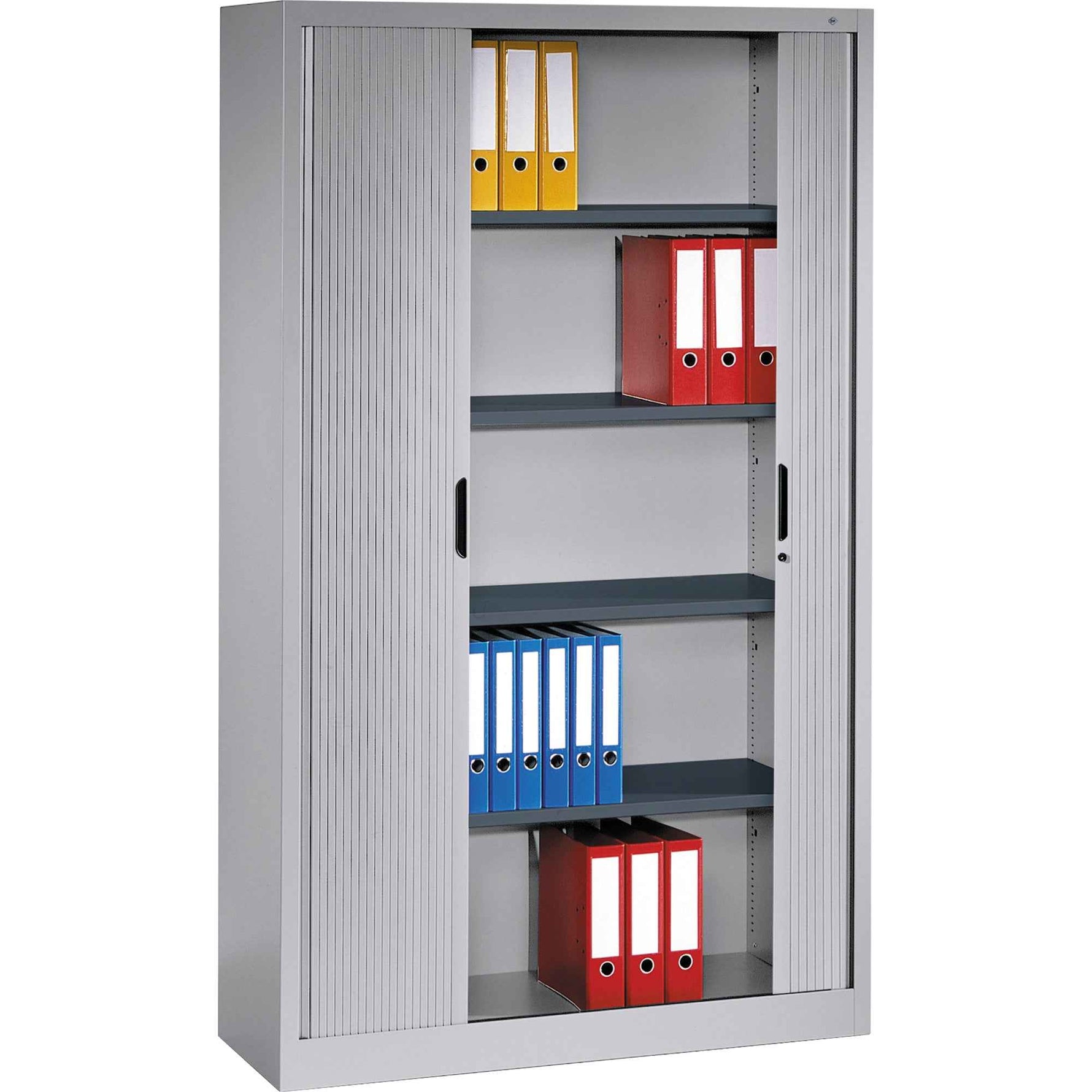 C+P Rollladenschrank Omnispace 1.200 x 1.980 x 420 mm (B x H x T) 5 Ordnerhöhen
