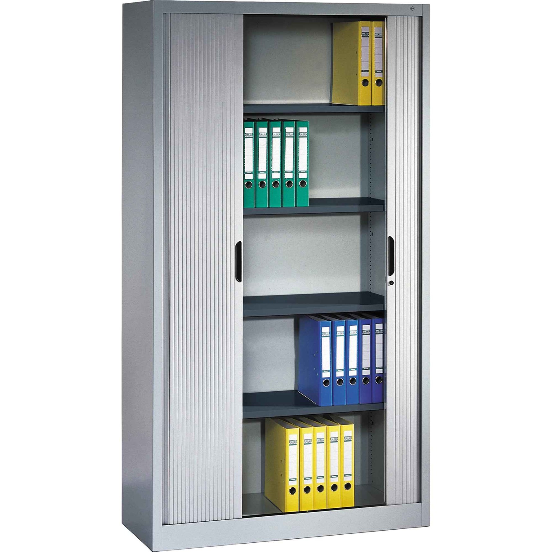 C+P Rollladenschrank Omnispace 1.000 x 1.980 x 420 mm (B x H x T) 5 Ordnerhöhen