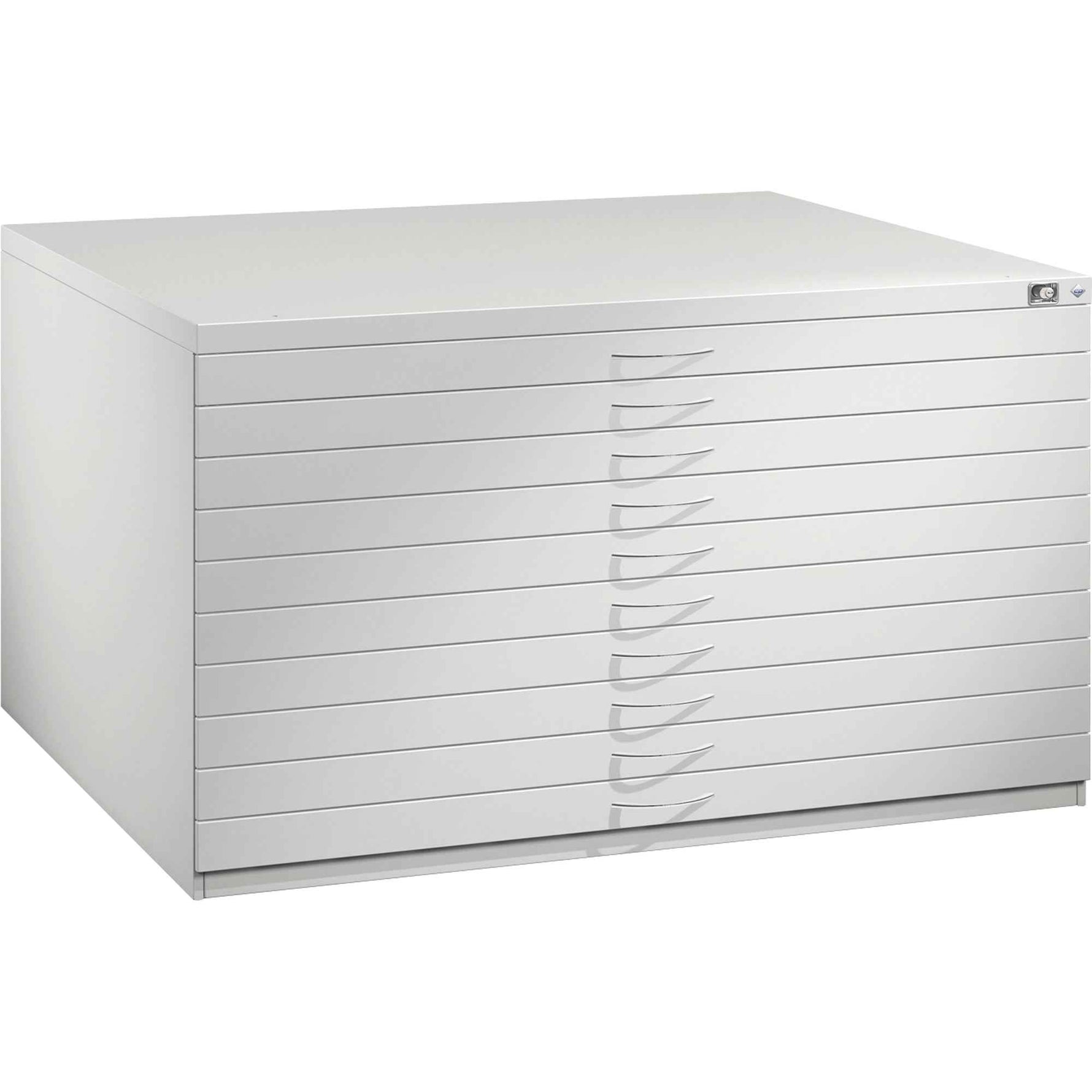 C+P Schubladenschrank Serie 7200 10 Schubladen