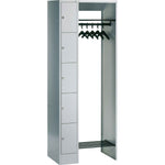 C+P Garderobenschrank Serie 8070 5 Fächer