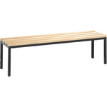 C+P Umkleidebank Basic 1.500 x 420 x 353 mm (B x H x T) ohne Schuhrost – Produktbild 2