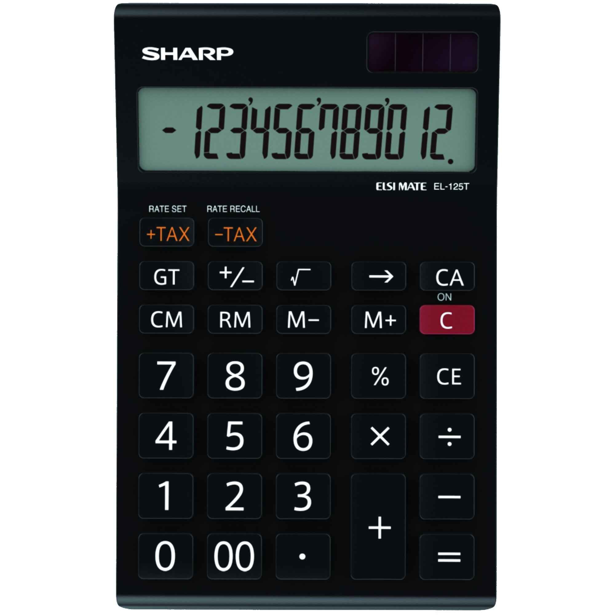 Sharp Tischrechner EL-125TWH