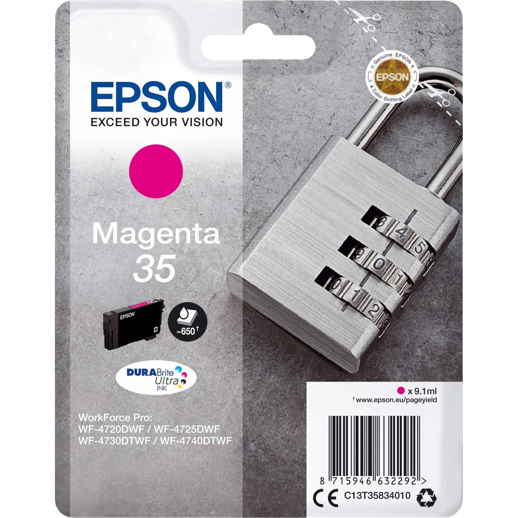 Epson Tintenpatrone 35 magenta