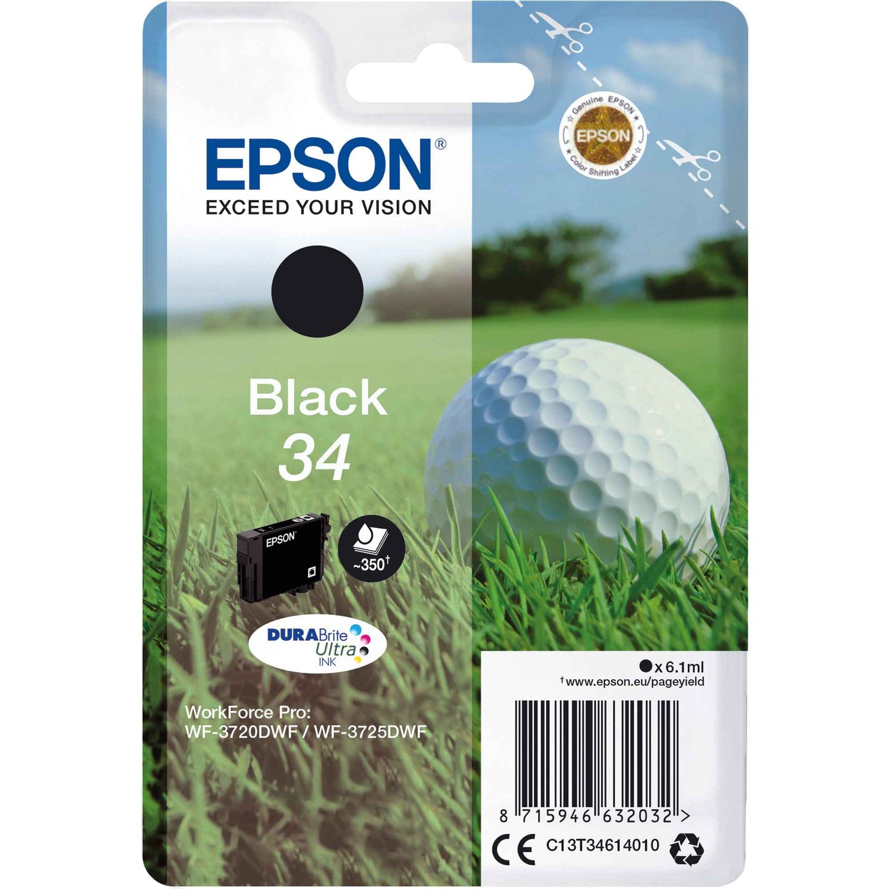 Epson Tintenpatrone 34 schwarz