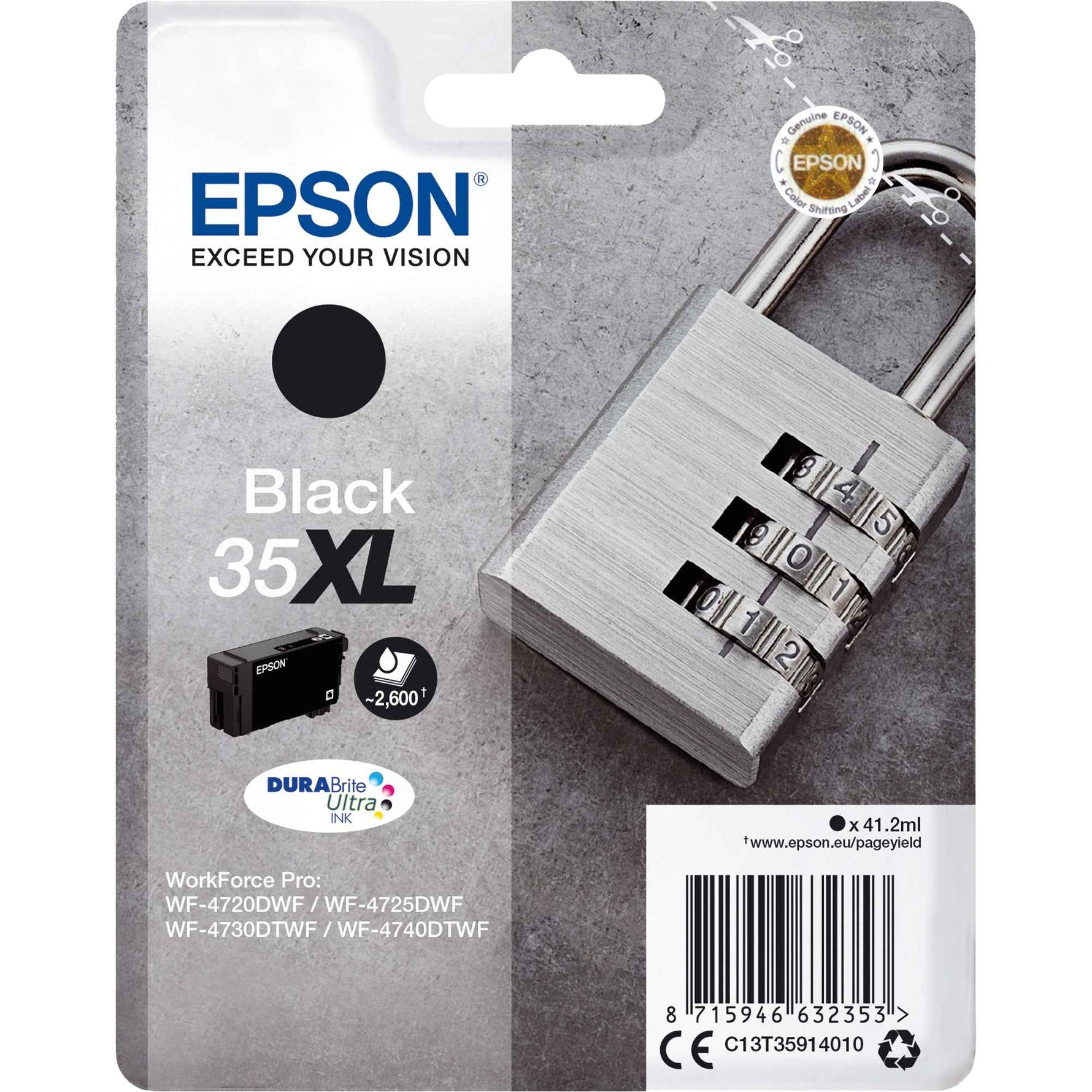 Epson Tintenpatrone 35XL schwarz