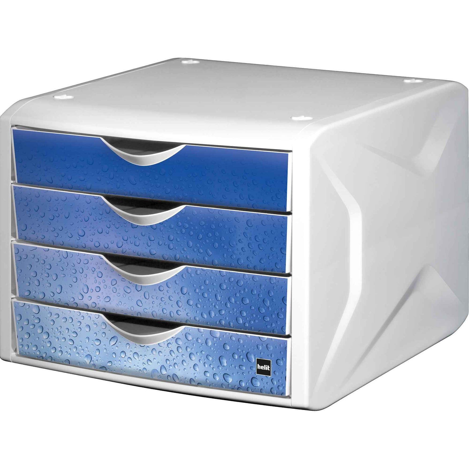 helit Schubladenbox the chameleon cool water