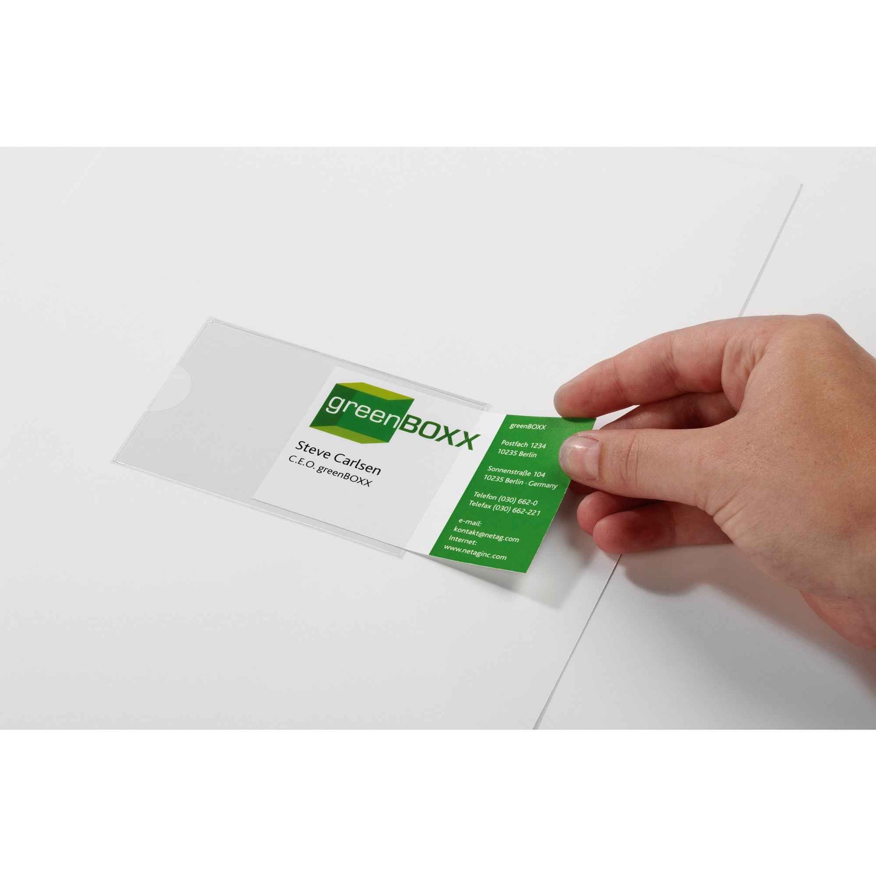 DURABLE Selbstklebetasche POCKETFIX® 9,3 x 6,2 cm (B x H)