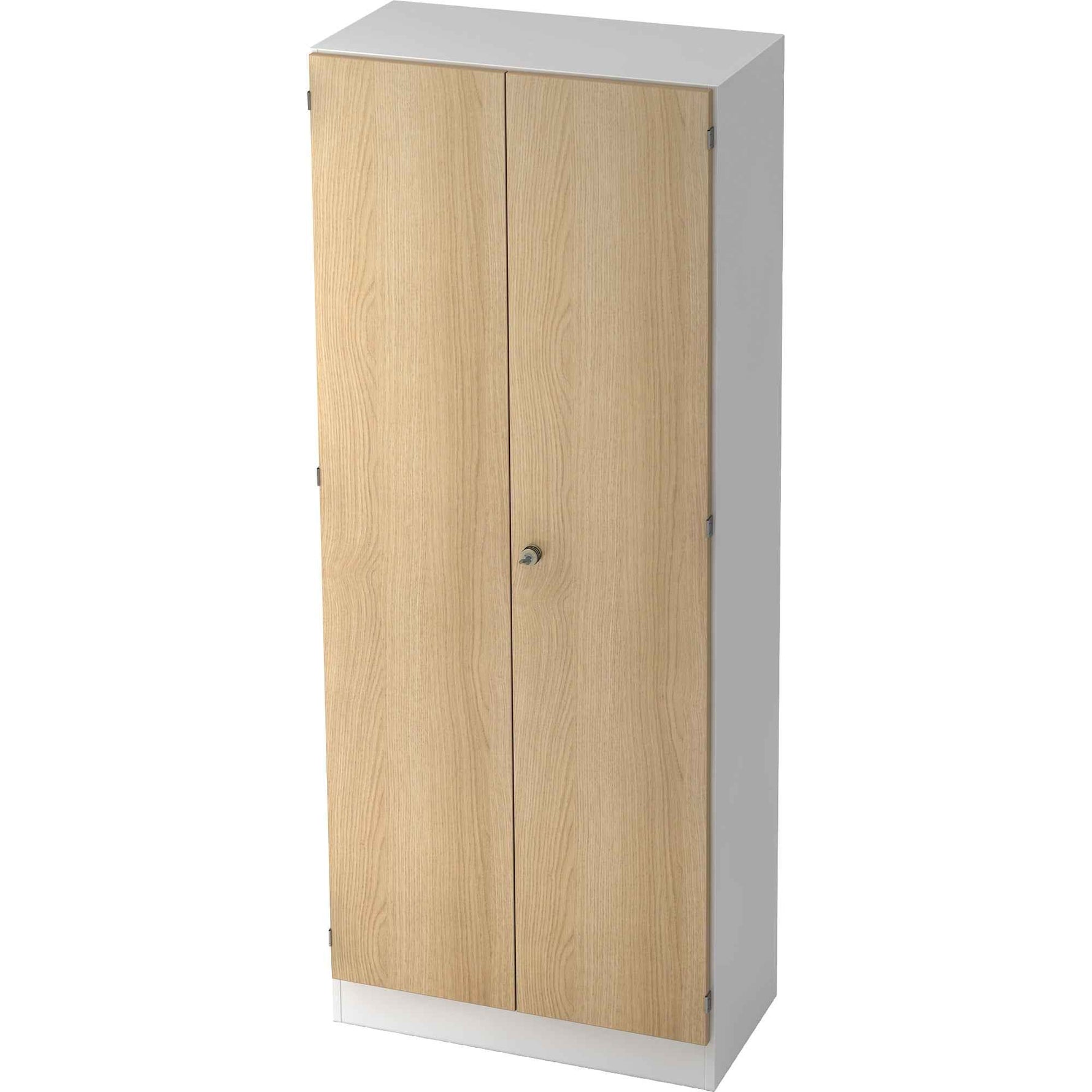 Hammerbacher Garderobenschrank weiß