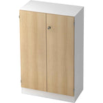 Hammerbacher Flügeltürenschrank weiß