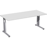 Geramöbel Schreibtisch C-Fuß Flex 1.800 x 680-820 x 800 mm (B x H x T) – Produktbild 4