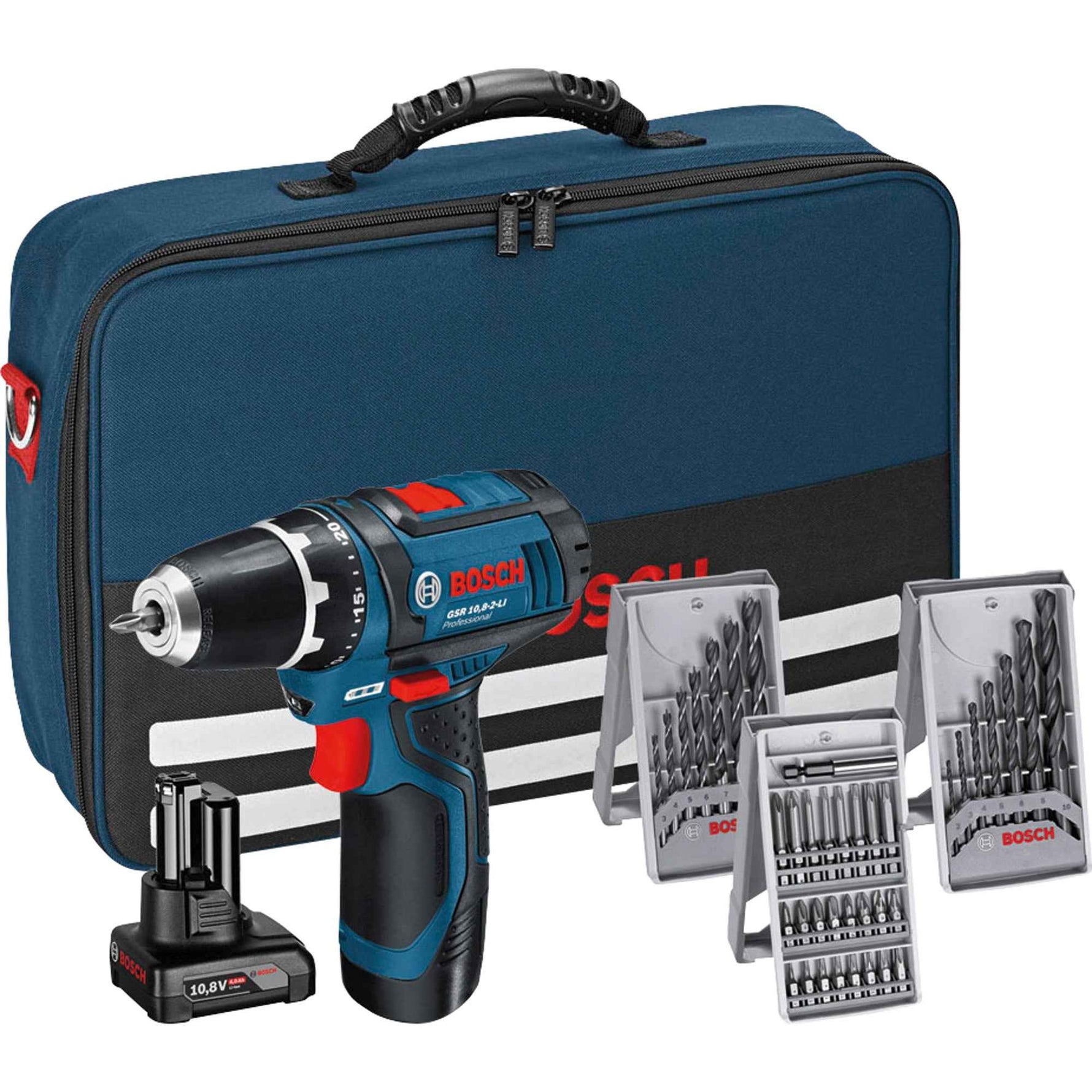 BOSCH Akkubohrschrauber GSR 12V-15 mit Akkupack
