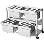 DURABLE Hängemappenwagen SYSTEM FILE TROLLEY 200 MULTI DUO