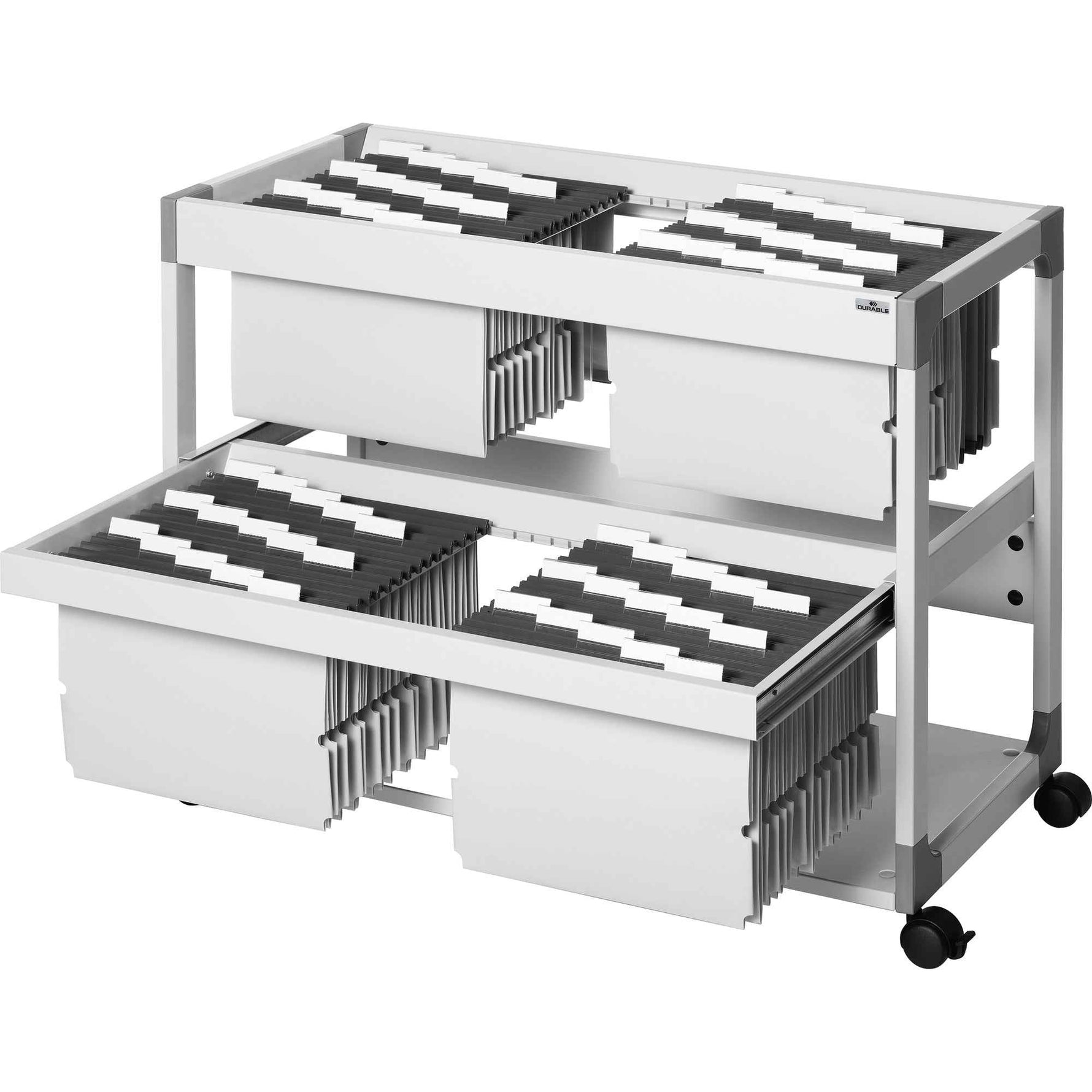 DURABLE Hängemappenwagen SYSTEM FILE TROLLEY 200 MULTI DUO