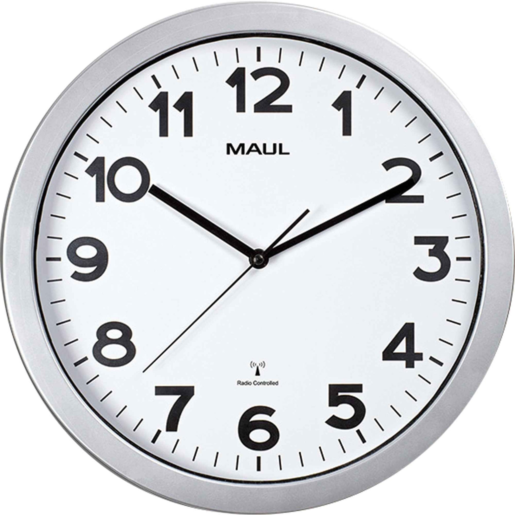 MAUL Funkuhr MAULstep 35 x 5 cm (Ø x T)
