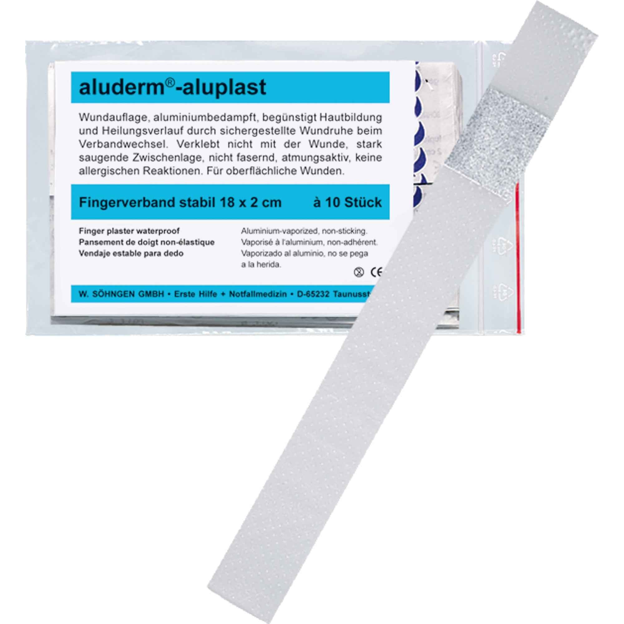 aluderm® Pflaster aluplast ca. 2 x 18 cm (B x L)
