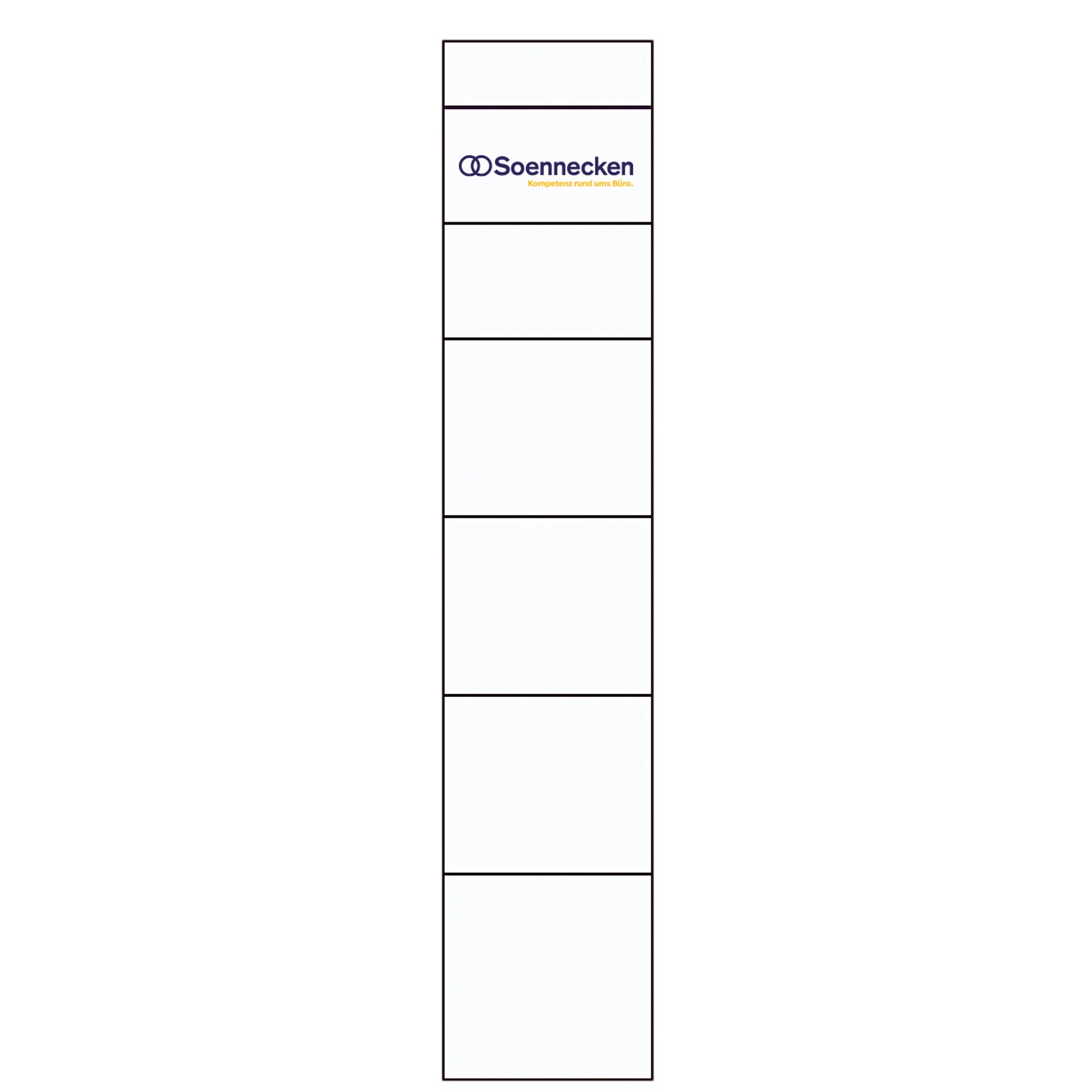 Soennecken Ordnerrückenschild 3348 30 x 190 mm (B x H) - Wiepa Bürofachpartner