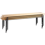 C+P Umkleidebank stapelbar 1.600 x 460 x 460 mm (B x H x T)