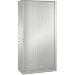 C+P Rollladenschrank Asisto 5 Ordnerhöhen 1.000 x 1.980 x 435 mm (B x H x T) lichtgrau