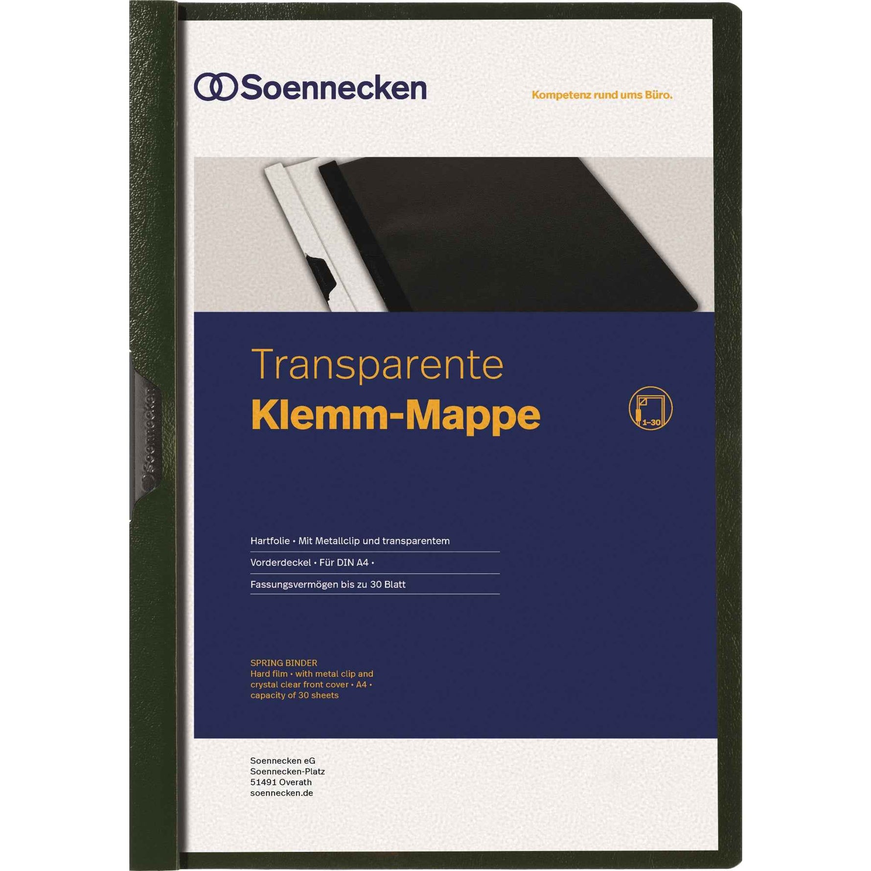 Soennecken Klemmmappe DIN A4