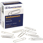 Soennecken Büroklammer spitze Form 100 St./Pack.