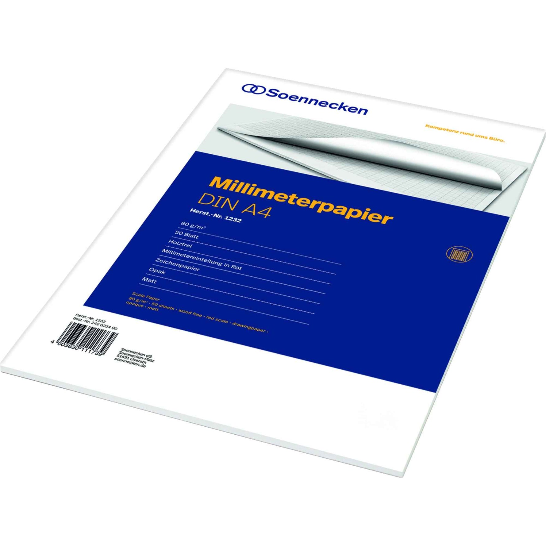 Soennecken Millimeterpapierblock