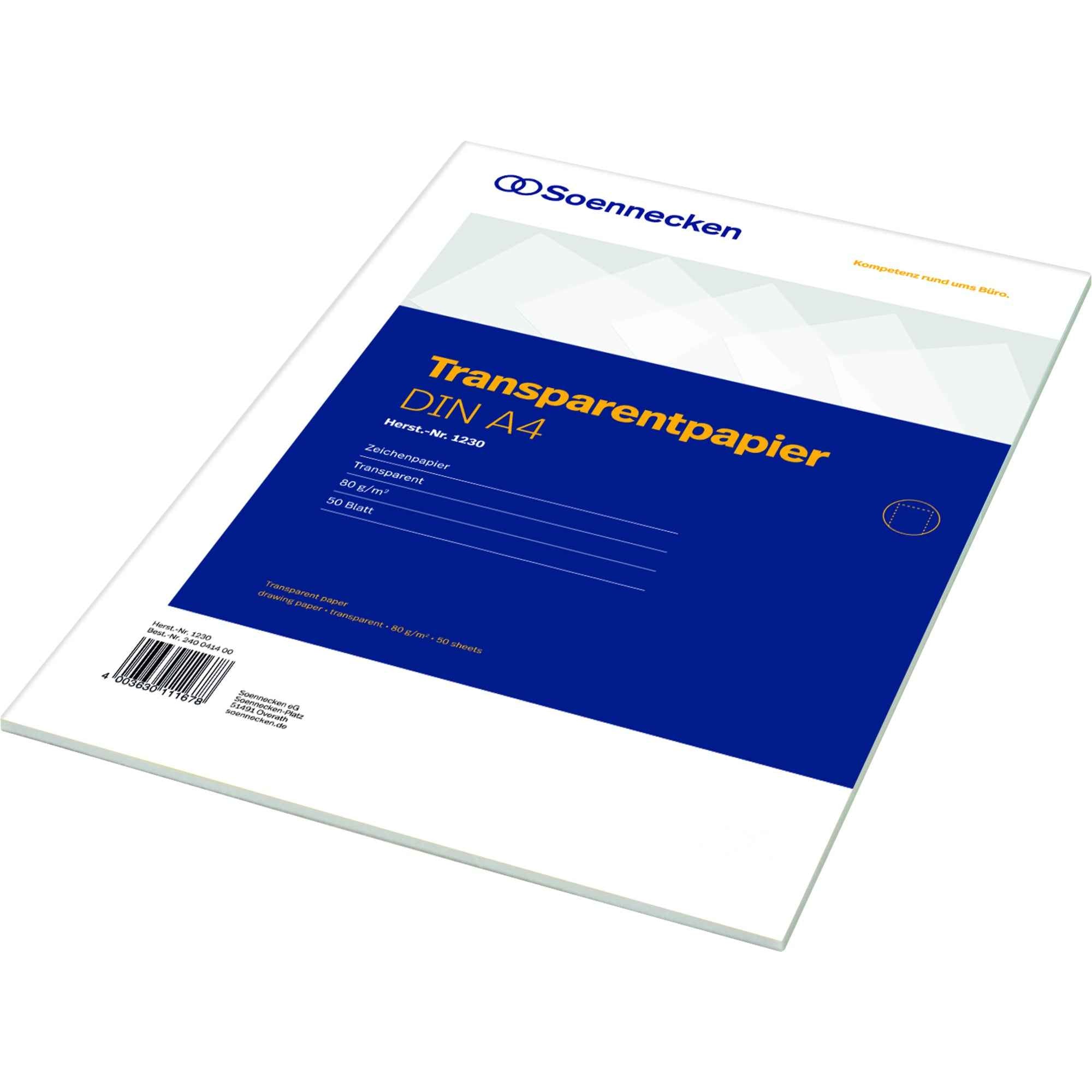 Soennecken Transparentpapier