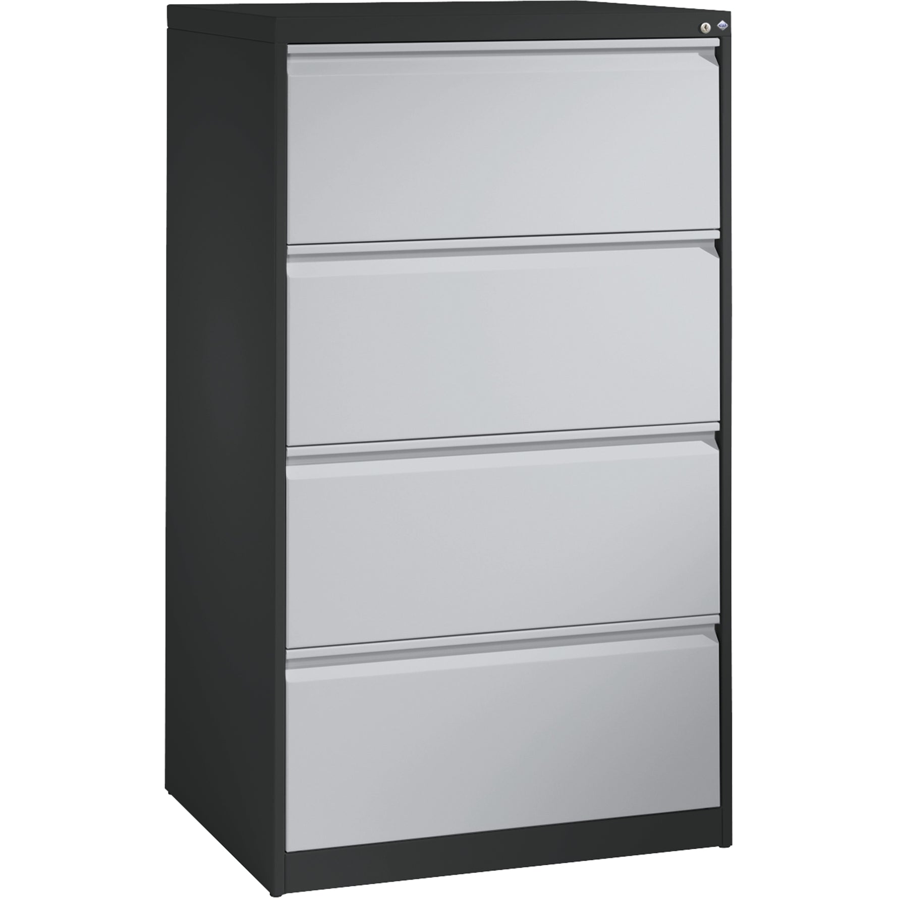 C+P Hängeregistraturschrank Acurado 787 x 1.357 x 590 mm (B x H x T) anthrazit