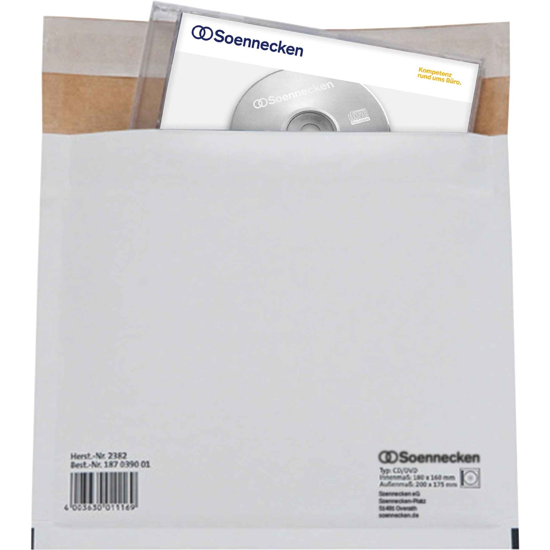Soennecken CD/DVD Versandtasche