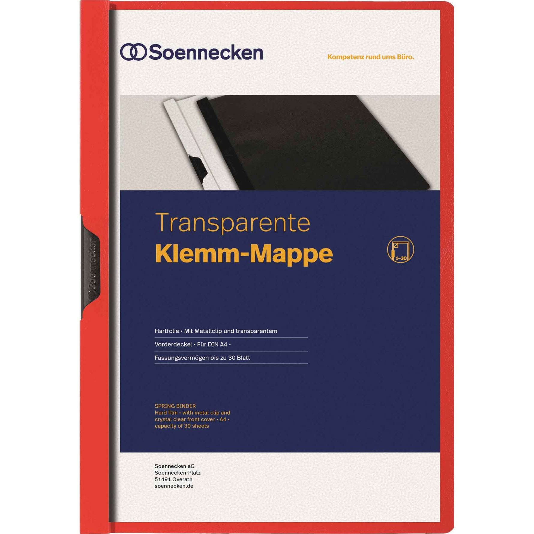 Soennecken Klemmmappe DIN A4