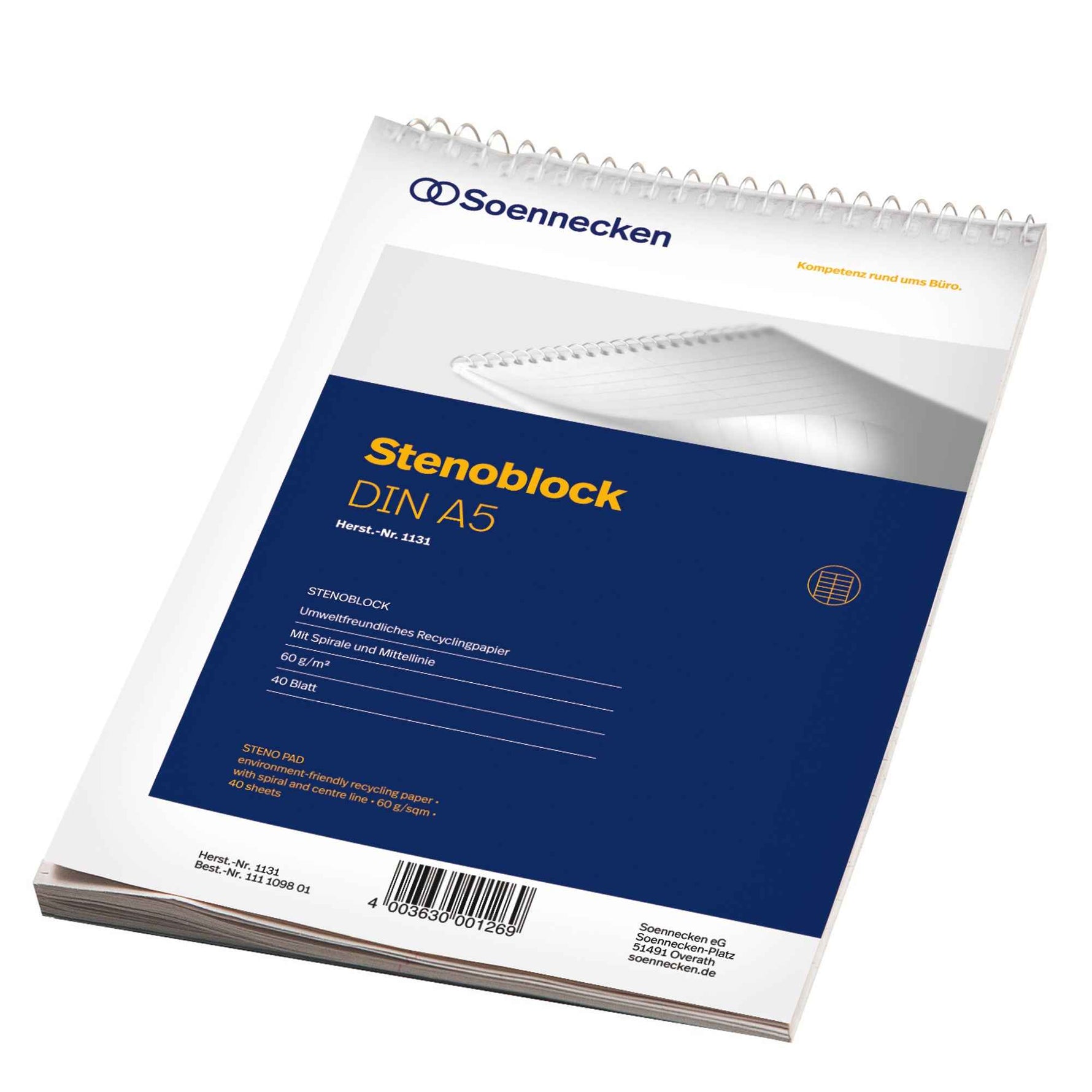 Soennecken Stenoblock