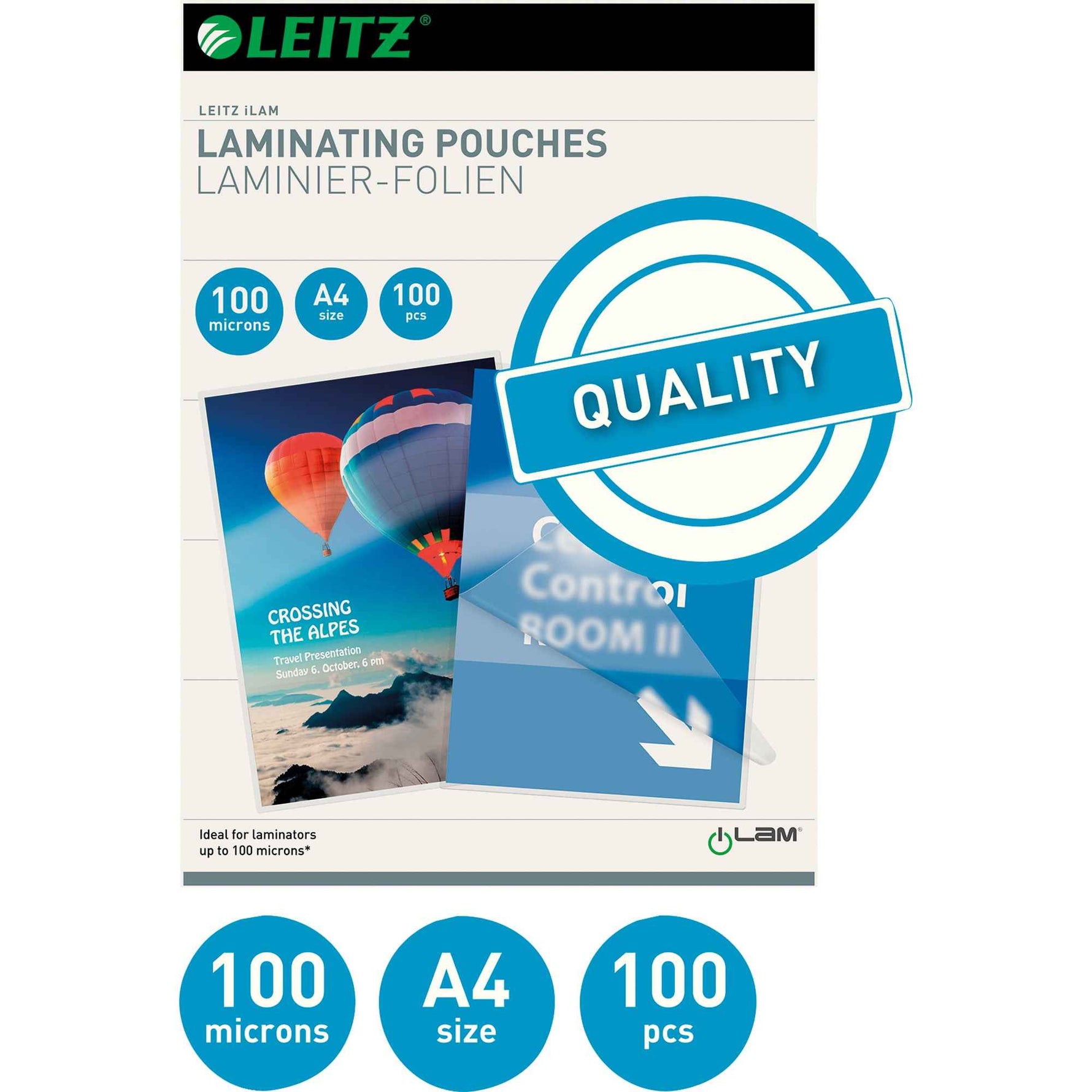 Leitz Laminierfolie DIN A4
