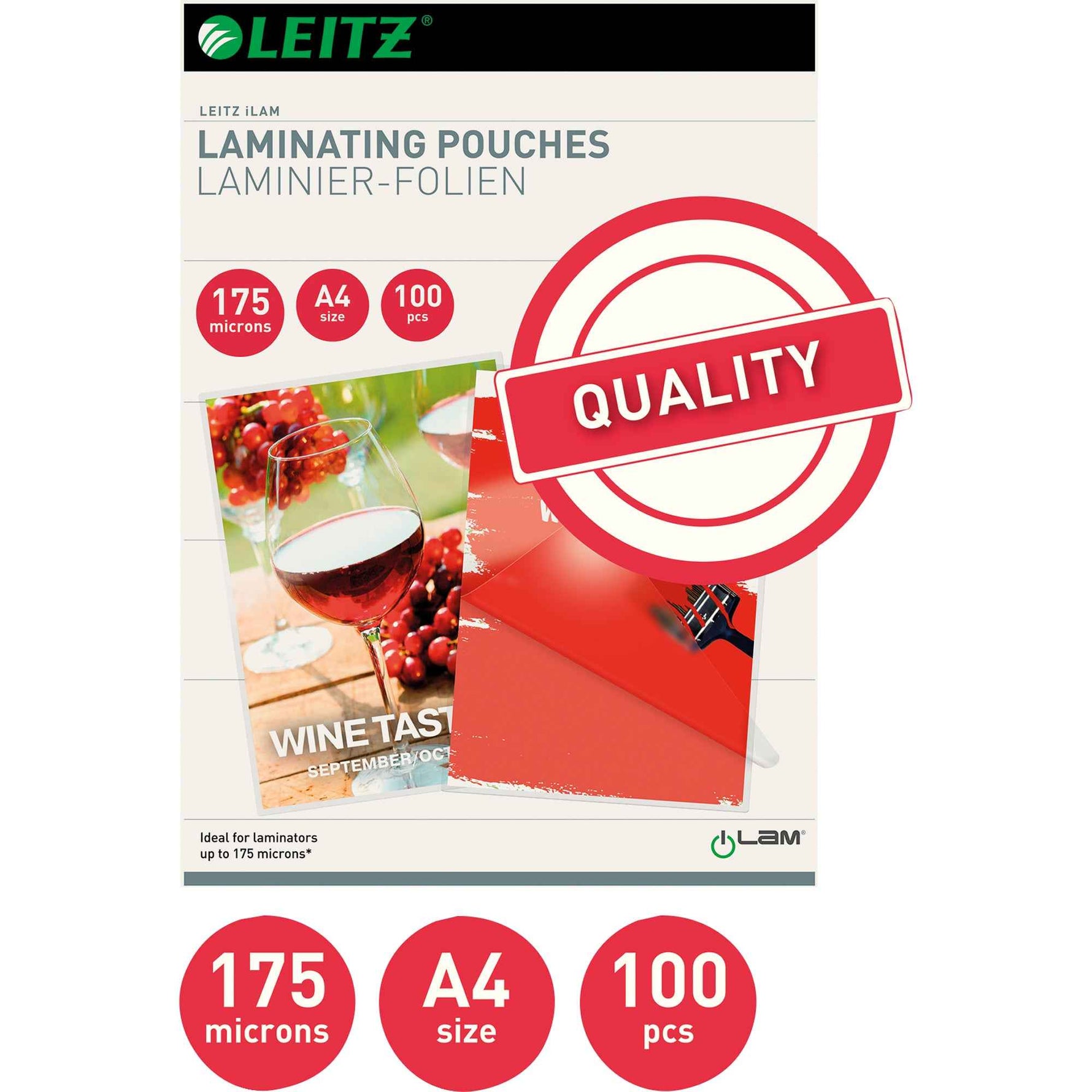 Leitz Laminierfolie DIN A4