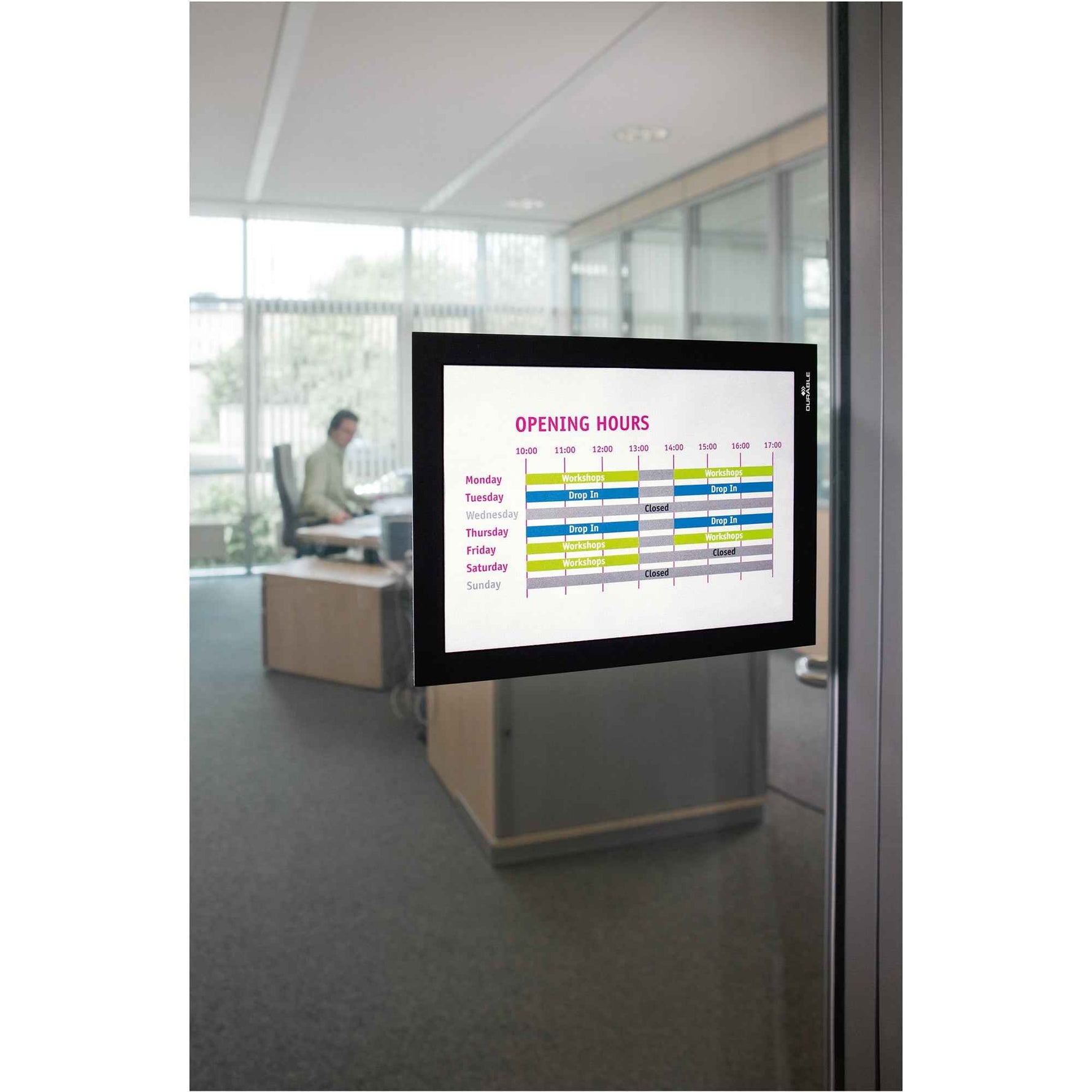 DURABLE Magnetrahmen DURAFRAME® DIN A5 2 St./Pack.