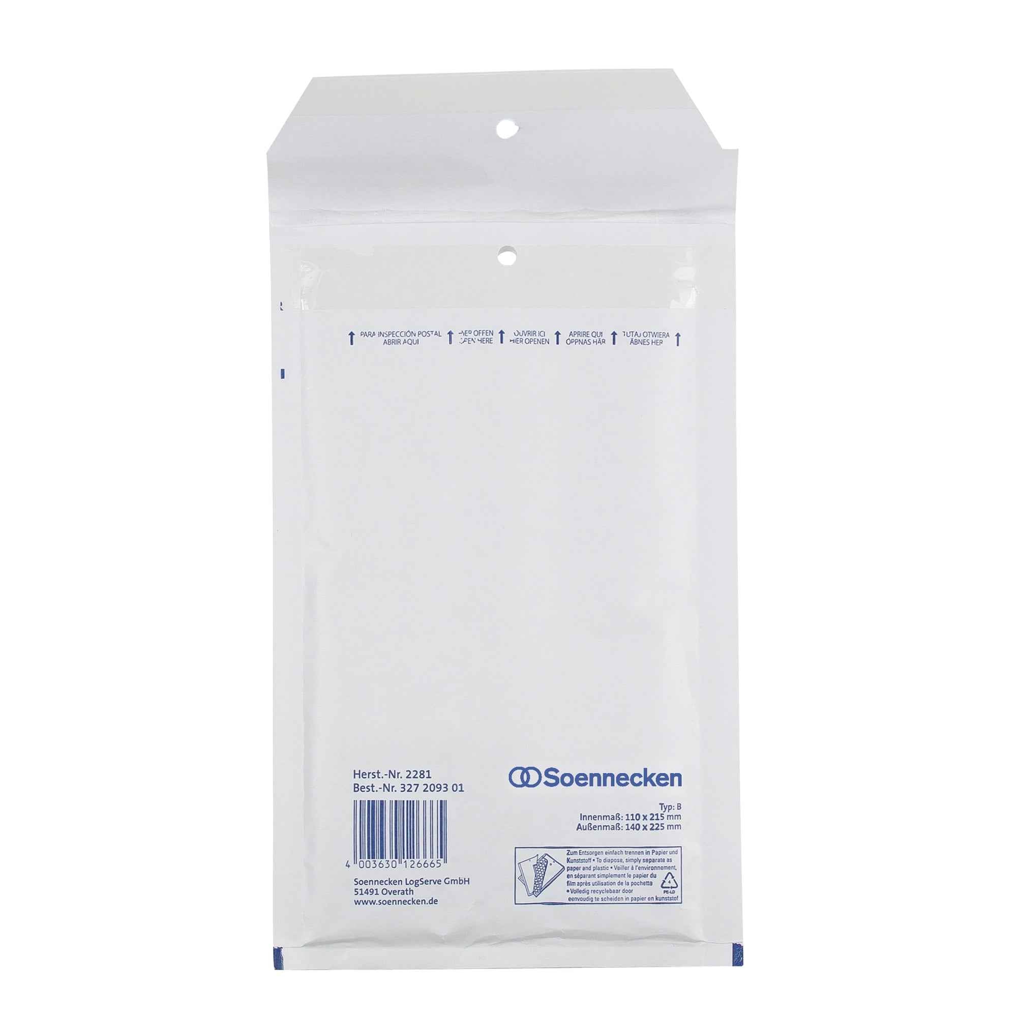 Soennecken Luftpolstertasche B/00 10 g